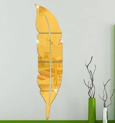 EVENTO Acrylic 3D Mirror Wall Leaf