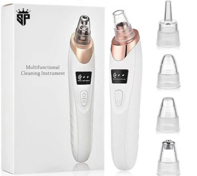 New 5 in 1 Electric Blackhead Acne Oil Remover Machine