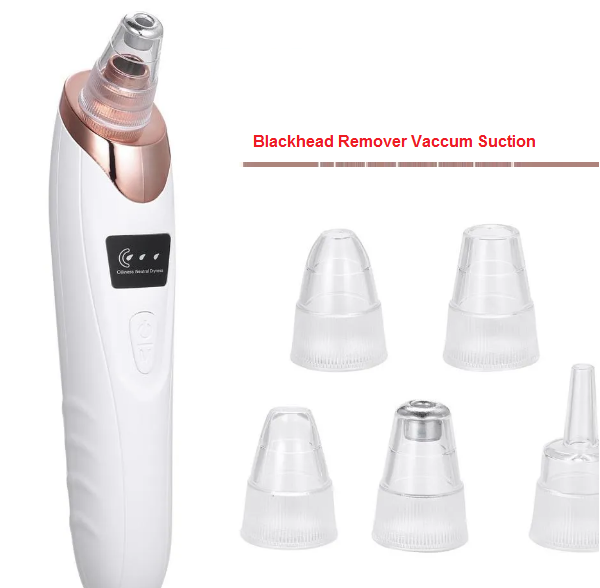 New 5 in 1 Electric Blackhead Acne Oil Remover Machine